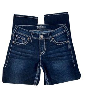 SILVER JEANS Suki High Capri Women's Jeans 27